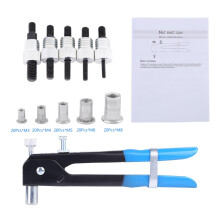 M3-M8 Nietmuttern Set mit Nietnietwerkzeug