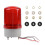 1x Rote LED-Notfallwarnleuchte AC220V 1