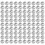 100x M6x1.0x1D Edelstahl-Spiralgewindeeinsatz 2