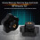 5x Universal Black Plastic Star Knob M8 for Machine Tool 3