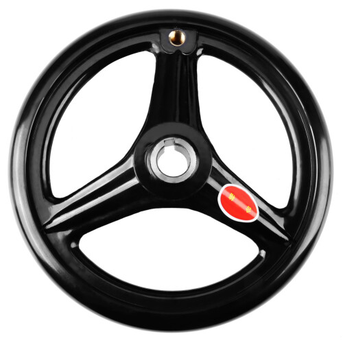Black 3-Spoke Plastic Hand Wheel for Milling Machine 2