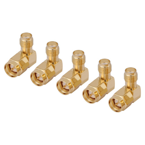 5x SMA-Männlich-zu-Weiblich 90 RF-Adapter 2