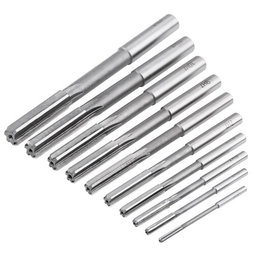 10tlg. HSS H7 Bohrer 3-12mm Reamer 2