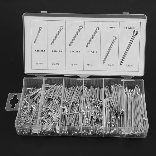 555tlg. Splint-Kit mit Koffer für Traktor 2