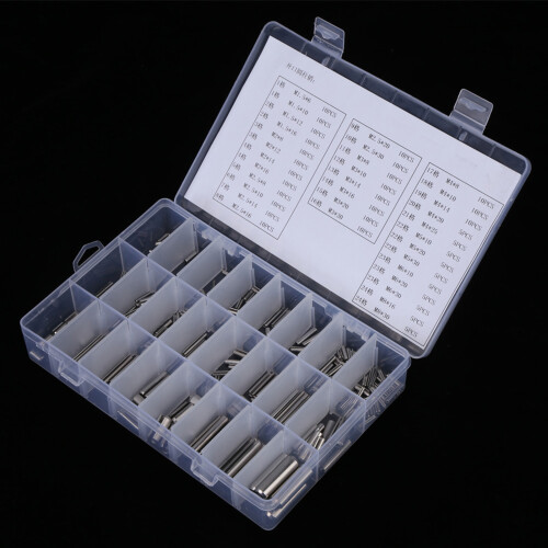 280 Stk. Edelstahl-Spannstifte M1.5-M8 in Box 1
