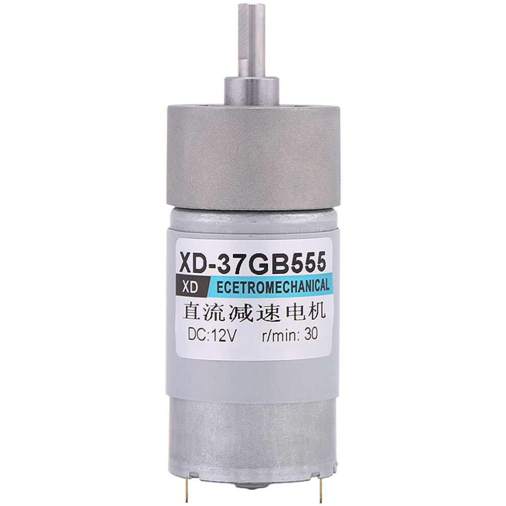 Dc 15W Large Torsion Geared Motor Cw/Ccw 12V 24V 323163255477