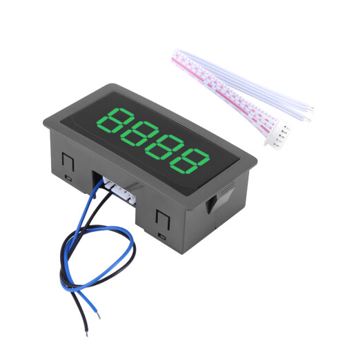 DC LED Digitalzähler 4-stellig 0-9999 grün