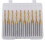 Titanium Coated Double Flute End Mill 3.175mm Shank 2mm Diameter 3