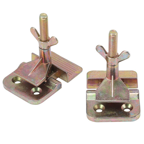 2x Siebdruck-Metall-Scharnierklemme DIY