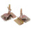 2x Siebdruck-Metall-Scharnierklemme DIY 2