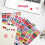 Writable Label Planner Sticker Elegantes Design 15er Pack 5