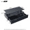 Black Coffee Table with LED Lighting & Storage 2