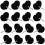 200 Delicate Pushpins Multifunctionele Duimspelden Kaakaccessoire 6