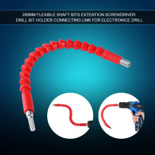 Flexible Wellenbits 1/4" Sechskant-Schraubendreherhalter (rot)