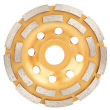 Diamant-Schleifscheibe Doppelreihe 115/125/180mm für Mauerwerk/Beton