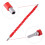 Flexible Wellenbits 1/4" Sechskant-Schraubendreherhalter (rot) 2