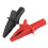 2pcs DSO3064 HT18A Dolphin Gator Clips Red Black for Oscilloscope 4
