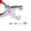 120 Sets Metal Prong Snap Buttons Fasteners Plier Tool 3