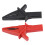 2pcs DSO3064 HT18A Dolphin Gator Clips Red Black for Oscilloscope 2