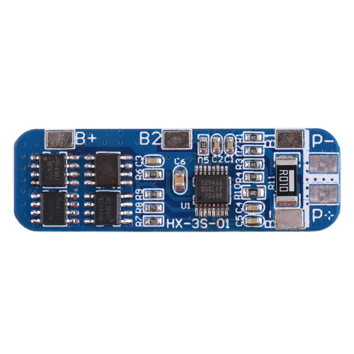 3S 11.1V/12V/12.6V Li-Ion 18650 Akku BMS 2