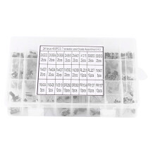 400-teiliges Transistor-Dioden-Set mit Box