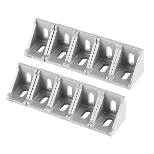 10 Stk. Alu-L-Eckverbinder 35x35mm
