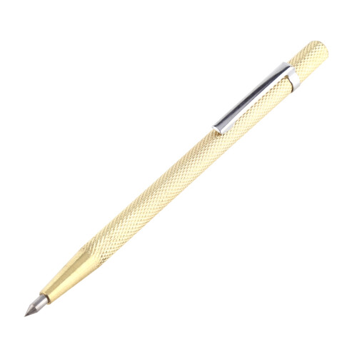Tragbarer Gravur-Stift Glas/Keramik Gold