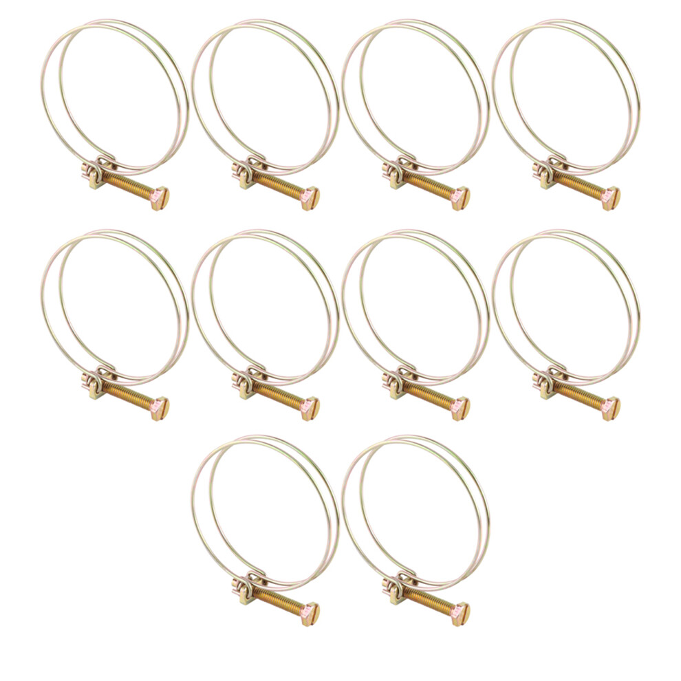 Adjustable Double Wire Water Hose Clamp 28Mm-32Mm 323163259536