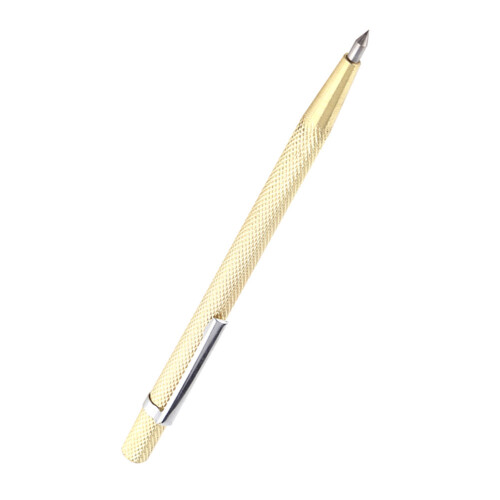 Tragbarer Gravur-Stift Glas/Keramik Gold 1