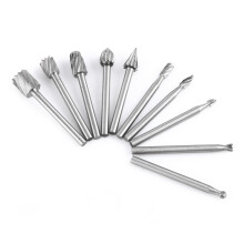 10x HSS-Drehfräser 1/8" Schaft