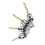 Countersink Drill Bit 4pcs 3-6mm Round Shank Hex Key 2