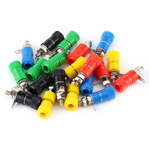 20 Stk. Buchsenbuchse 4mm Bananenstecker-Steckdose 2