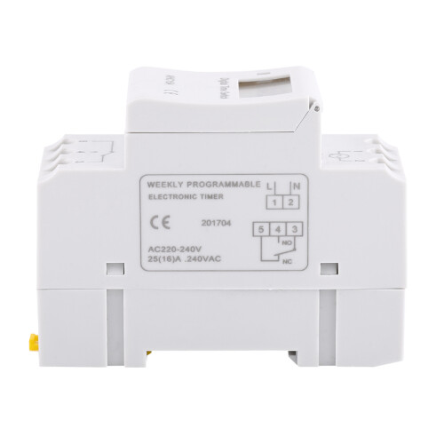LCD-Wochenprogrammierrelais 16 Ein/Aus 220V 1