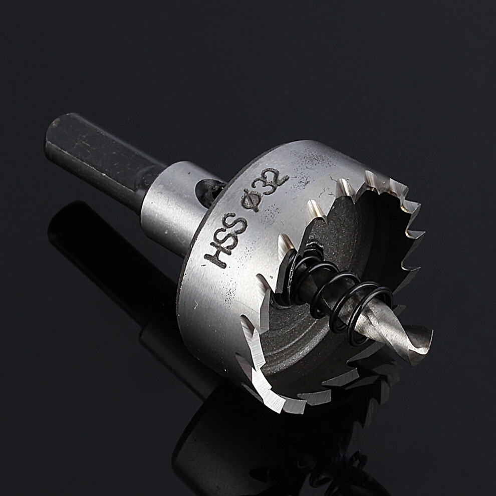 Stainless Steel Drill Bit Metal Heavy Duty Hole Saw Cutter Tool 32Mm 323163262567