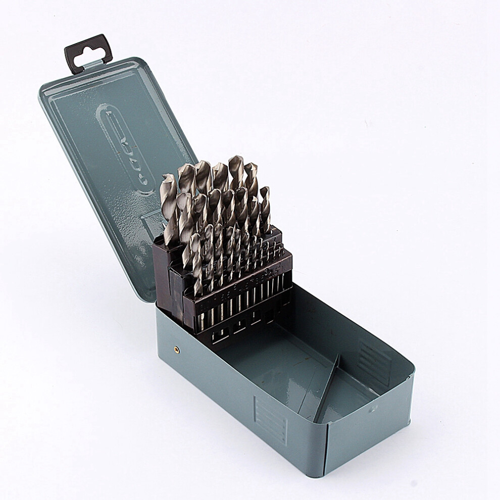 25Pcs Hss Twist Drill Set 1-13Mm High Quality 323163262826