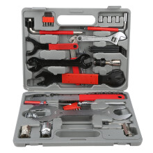 44tlg. Fahrrad-Reparatur-Multitool mit Pumpe