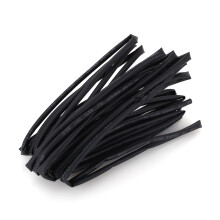 Schrumpfschlauch 3mm, 5m, schwarz