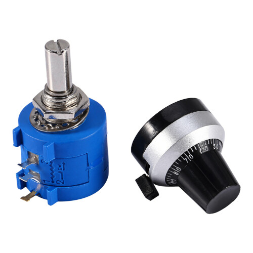 Drehpotentiometer 10kOhm, 3590S-2-103L, 10 Gänge 2
