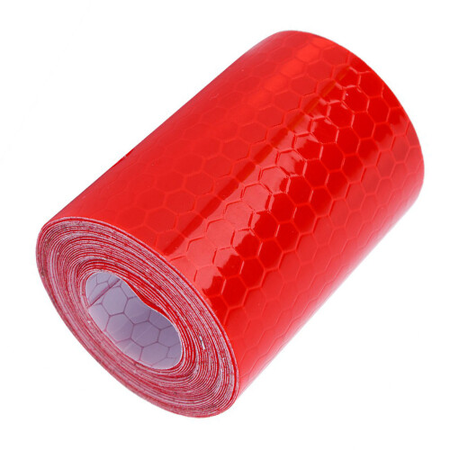 Fluorescent Warning Tape Reflective Adhesive Safety Strip 1