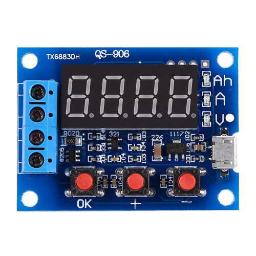 Micro-USB 18650 Lithium-Akku Tester