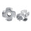 Steel T Nut M4 50pcs 1
