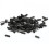 100x M2-M4 Kunststoff-Nylon-Sechskantabstandshalter 1