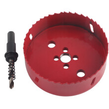 M42 HSS Hole Saw Cutter Drill Bit For Aluminum/Iron 110mm
