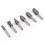 6x 6mm HSS-Rotationsfräser-Bohrer-Set 3