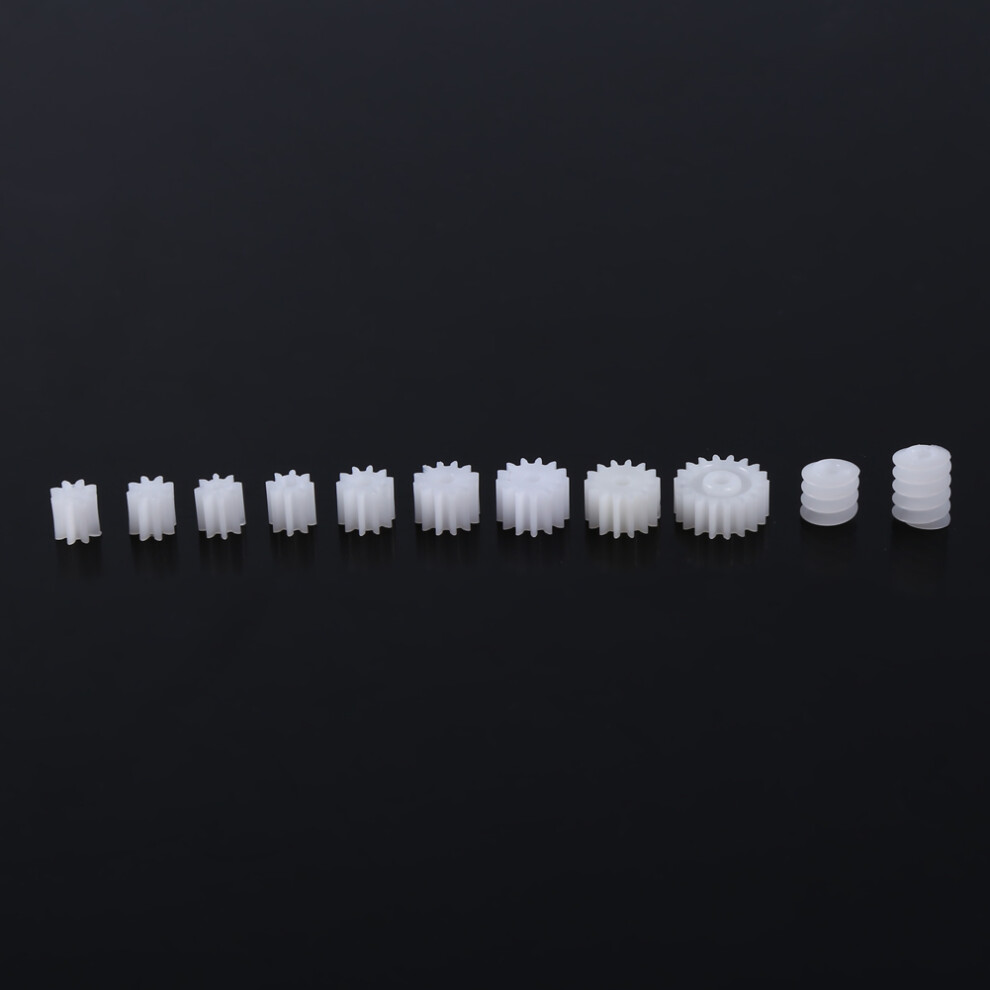 11Pcs Plastic Worm Gear For Model Motor Shaft 323163267333