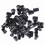 5mm LED 50x Nylon Black Clip Socket 4
