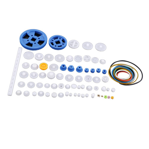 Plastikgetriebe-Riemen-Wurm-Kit 80 Teile 2