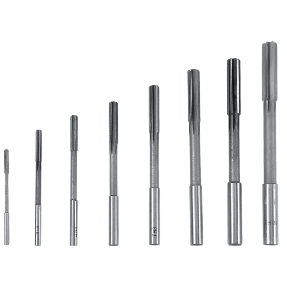8Pcs Hss Chucking Reamers Milling Cutter 3/4/5/6/7/8/9/10Mm 323163268231