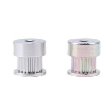 2x Alu-Ritzel 5mm ID, 20 Zähne, für 3D-Drucker