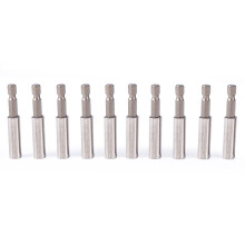 10x Schraubendreher-Verlängerung, Bithalter 1/4" Sechskant